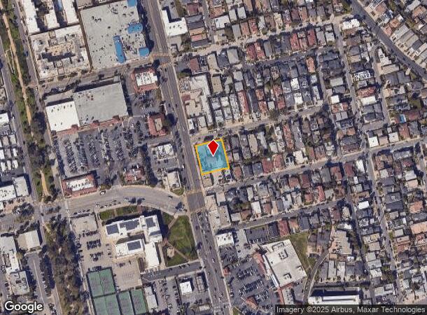  1414 Pacific Coast Hwy, Hermosa Beach, CA Parcel Map