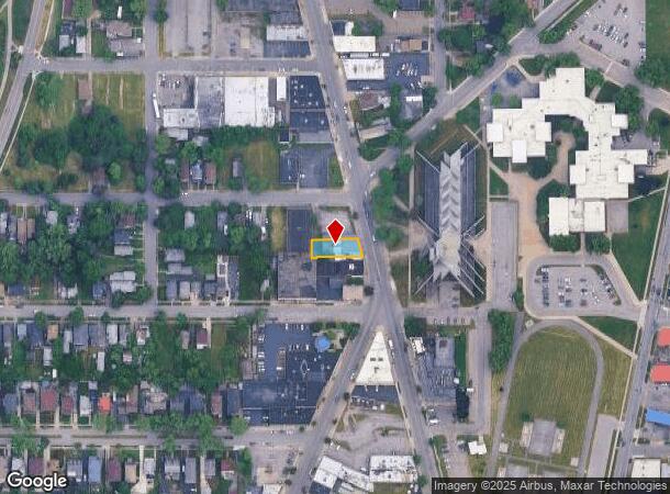 1414 Main St, Niagara Falls, NY Parcel Map