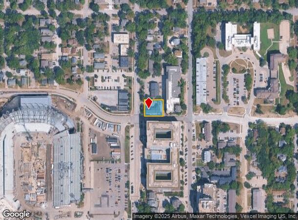 1040 Mississippi St, Lawrence, KS Parcel Map