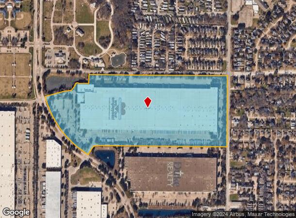  500 Freeport Pkwy, Coppell, TX Parcel Map