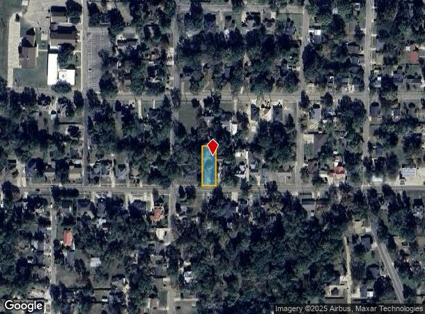  503 E 1St St, Mount Pleasant, TX Parcel Map