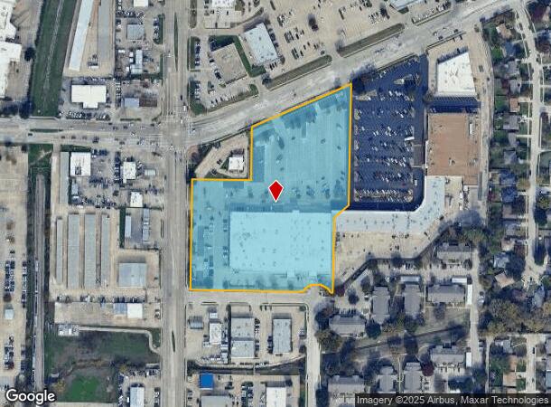  1110 E Parker Rd, Plano, TX Parcel Map