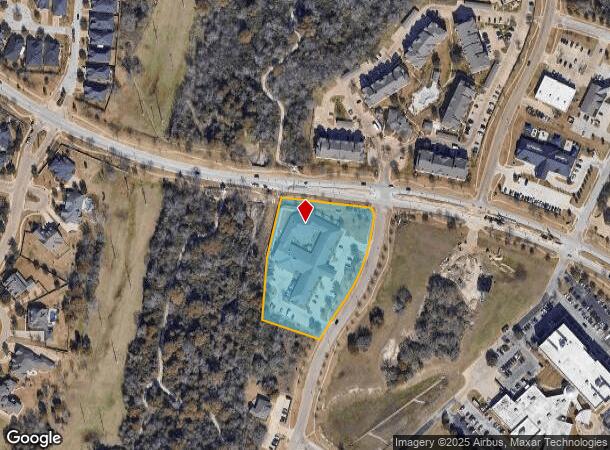 3850 Coppercrest Dr, Bryan, TX Parcel Map