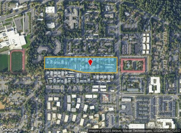  15216 Ne 16Th Pl, Bellevue, WA Parcel Map