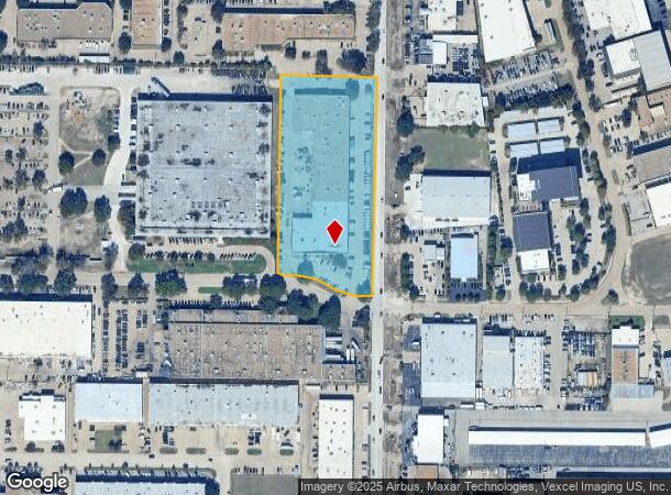 2001 Midway Rd, Carrollton, TX Parcel Map