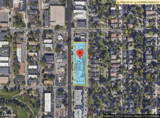  2450 S University Blvd, Denver, CO Parcel Map