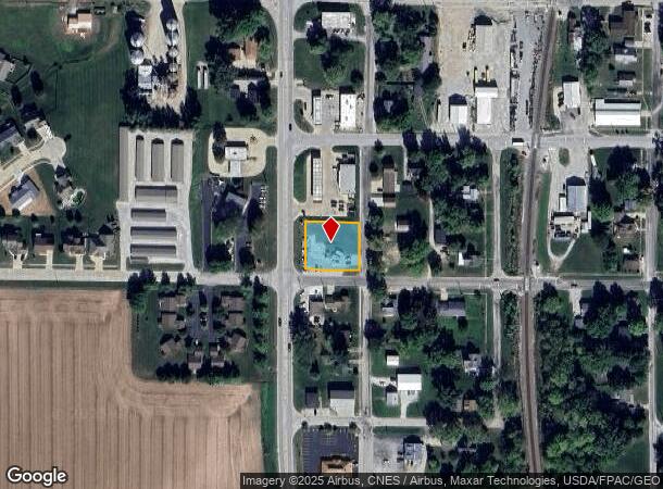  1111 Division St, Orion, IL Parcel Map