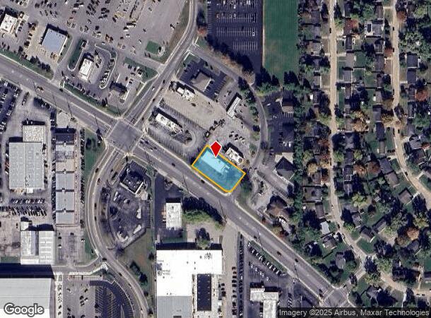 2915 N National Rd, Columbus, IN Parcel Map