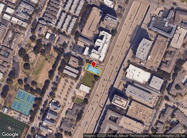 4061 N Central Expy, Dallas, TX Parcel Map