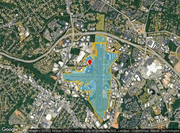  100 Tower Dr, Greenville, SC Parcel Map