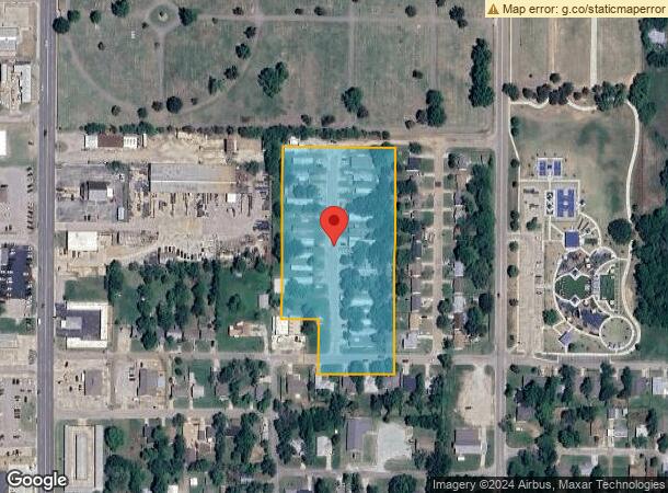  1104 E Wayne St, Shawnee, OK Parcel Map