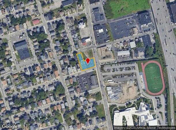  927 Eddy St, Providence, RI Parcel Map
