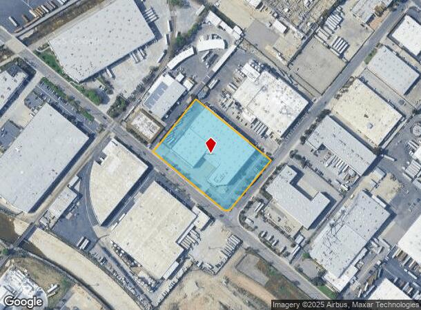 14955 Don Julian Rd, City Of Industry, CA Parcel Map