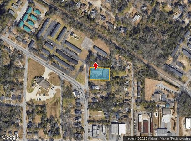 4033 N Napier Ave, Macon, GA Parcel Map