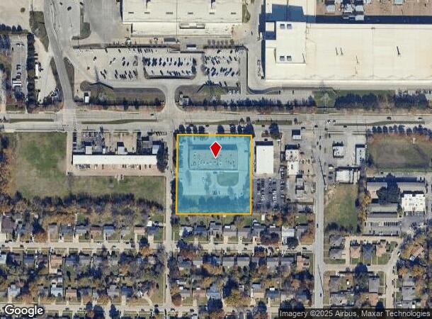 2100 E Abram St, Arlington, TX Parcel Map