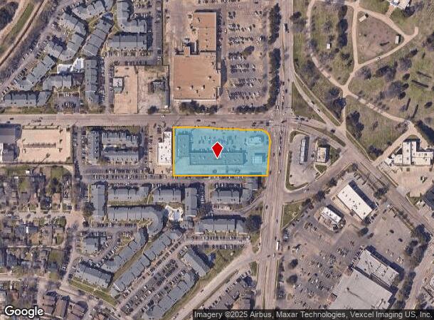  3400 Lombardy Ln, Dallas, TX Parcel Map