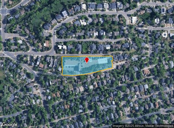 2121 Mesa Dr, Boulder, CO Parcel Map