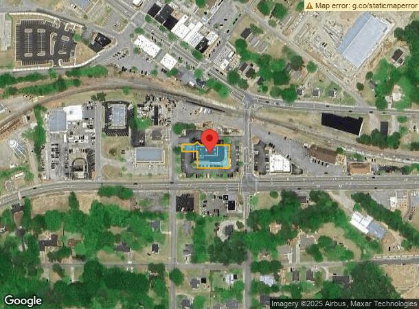  605 N Main St, Fuquay Varina, NC Parcel Map