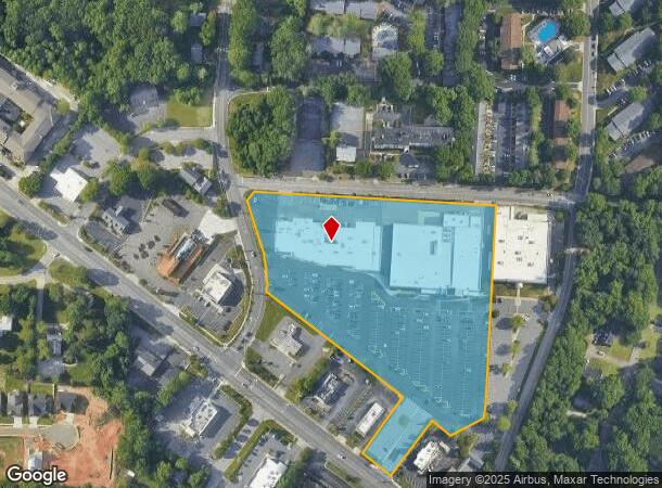  2835 Reynolda Rd, Winston Salem, NC Parcel Map