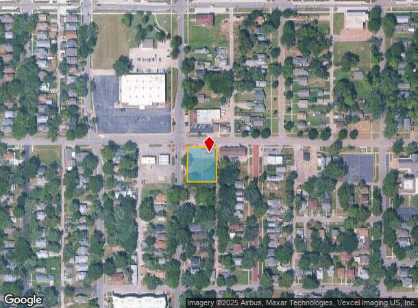 1319 Sw Huntoon St, Topeka, KS Parcel Map
