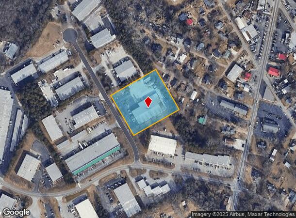  2410 Hilton Way, Gainesville, GA Parcel Map