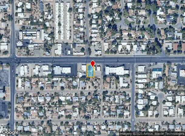  2618 E Fort Lowell Rd, Tucson, AZ Parcel Map