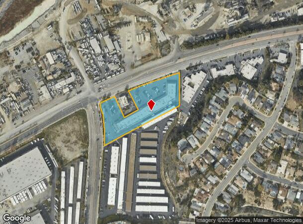  7425 Mission Gorge Rd, San Diego, CA Parcel Map