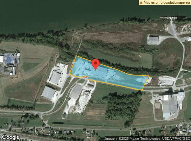  1033 Port Rd, Greenup, KY Parcel Map