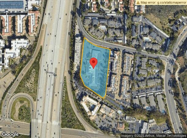  9855 Erma Rd, San Diego, CA Parcel Map