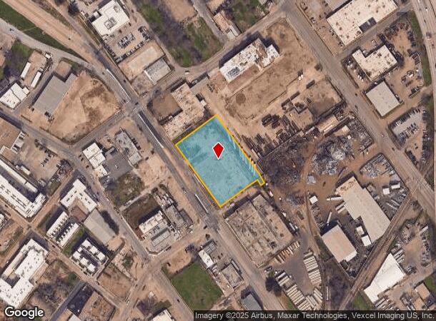 2010 S Cesar Chavez Blvd, Dallas, TX Parcel Map