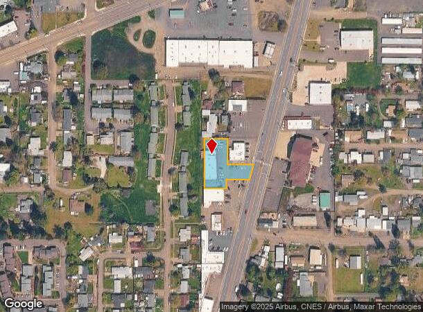  263 Sw Main St, Winston, OR Parcel Map