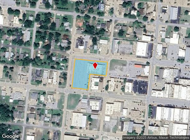 1109 W Main St, Duncan, OK Parcel Map