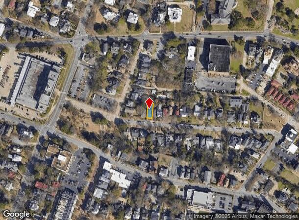  1063 Magnolia St, Macon, GA Parcel Map