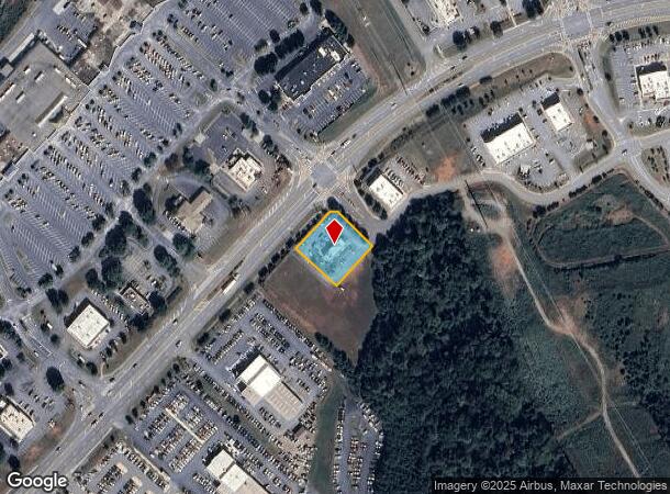 605 E Main St, Cartersville, GA Parcel Map