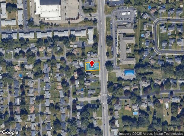 2017 Hudson Ave, Rochester, NY Parcel Map