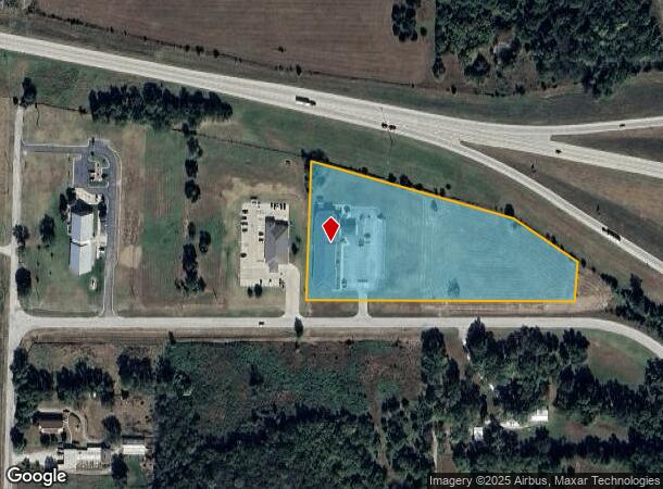 1807 Harding Dr, Parsons, KS Parcel Map