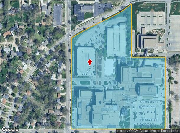  1535 S 52Nd St, Lincoln, NE Parcel Map