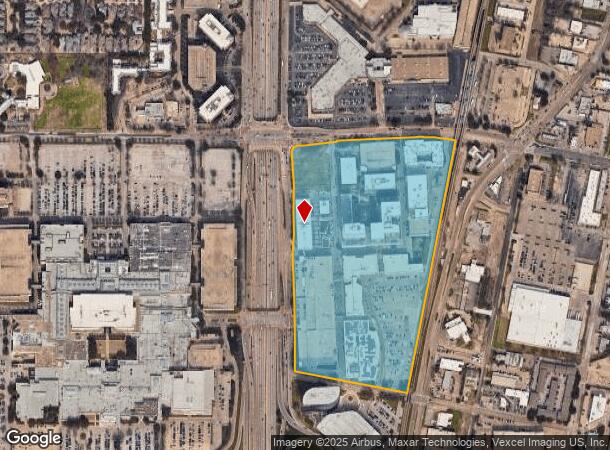  8020 Park Ln, Dallas, TX Parcel Map