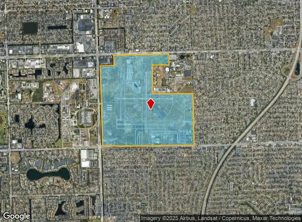  7600 Hollywood Blvd, Pembroke Pines, FL Parcel Map