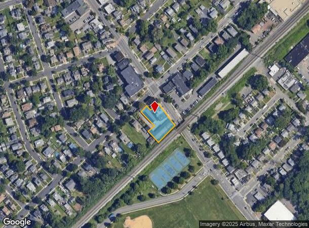 336 Centennial Ave, Cranford, NJ Parcel Map