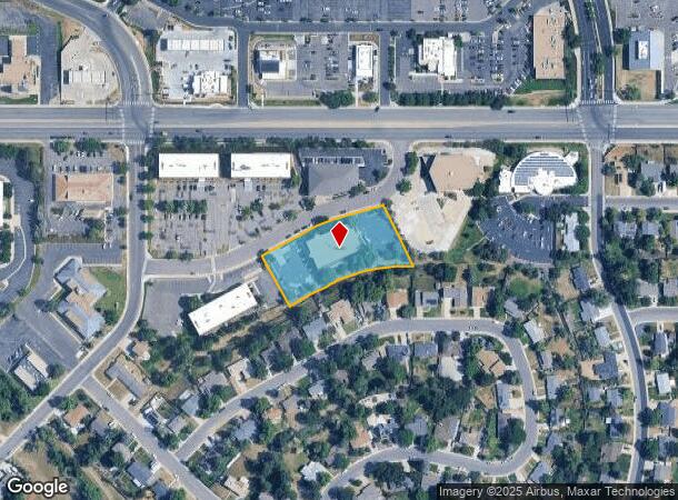 8008 E Arapahoe Ct, Centennial, CO Parcel Map