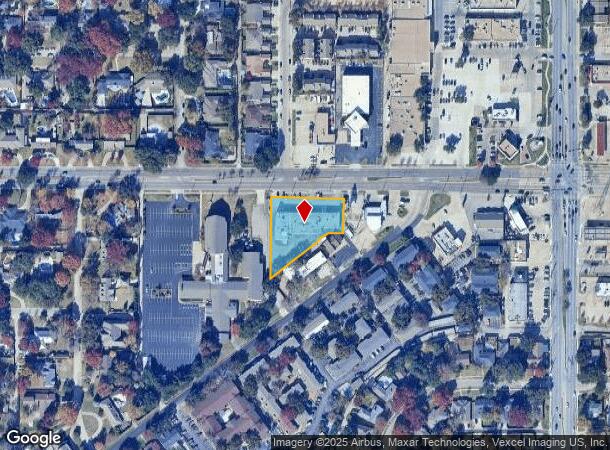  7798 Spring Valley Rd, Dallas, TX Parcel Map