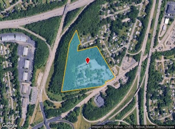  614 Southbridge St, Auburn, MA Parcel Map