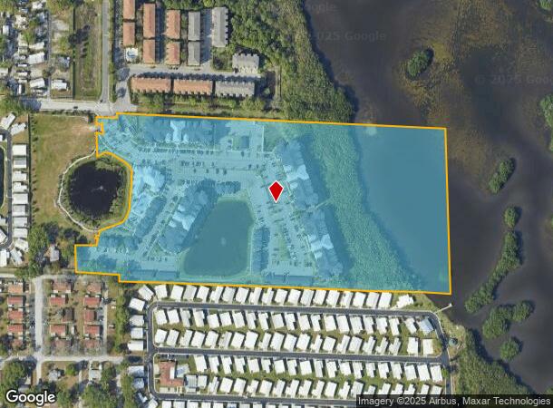 10405 Addison Way, Seminole, FL Parcel Map