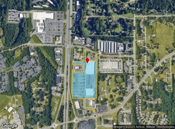 3187 Peters Creek Pkwy, Winston Salem, NC Parcel Map