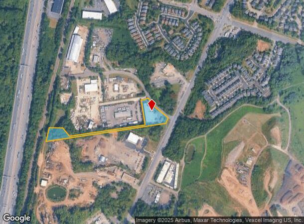 8021 Mims St, Lorton, VA Parcel Map