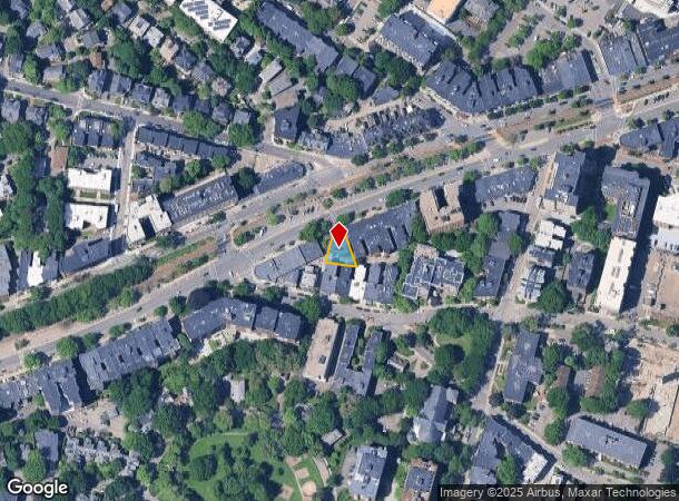  1419 Beacon St, Brookline, MA Parcel Map