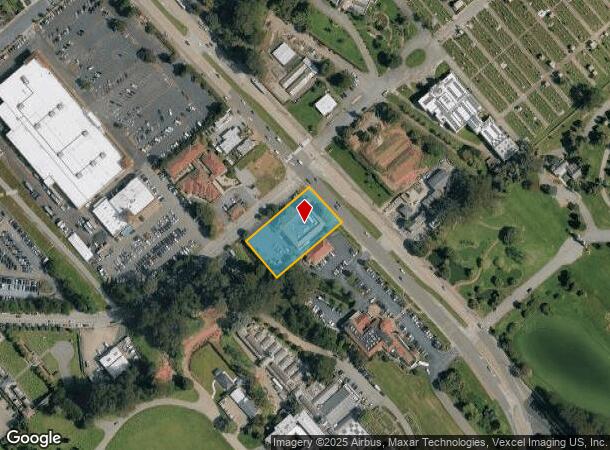 1300 El Camino Real, Colma, CA Parcel Map