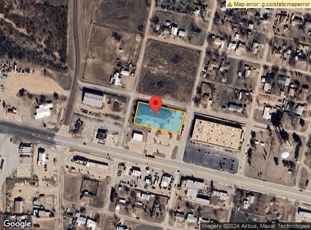  1100 E 10Th St, Quanah, TX Parcel Map