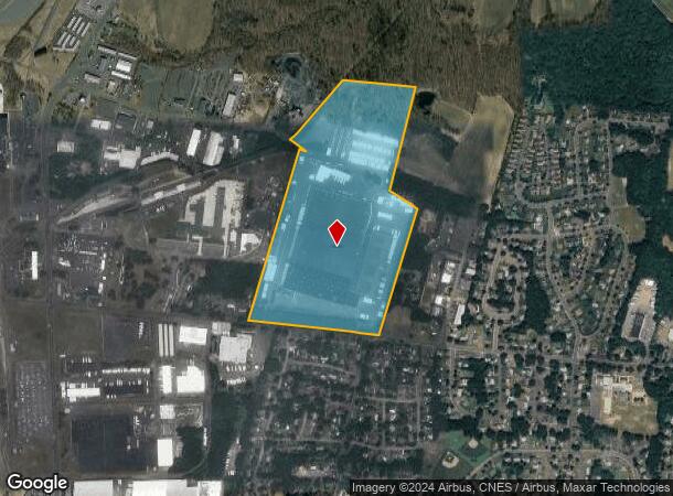  100 King Spring Rd, Windsor Locks, CT Parcel Map